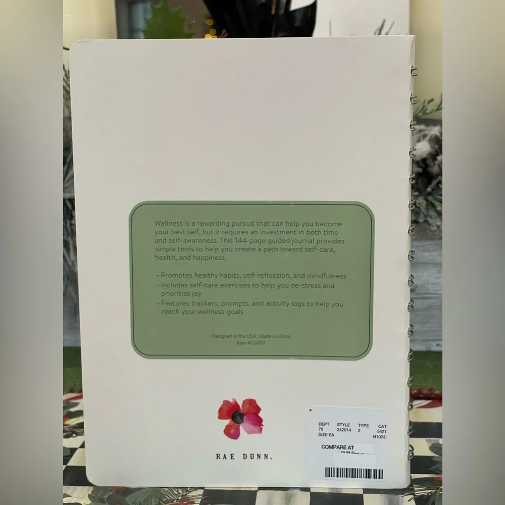 🌺 Brand NEW w/Tag Rae Dunn SELF-CARE JOURNAL - 144 Page Guided Journal 🌺 - Picture 13 of 15